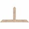 Ekena Millwork Portland Smooth Timber Gable Bracket, Douglas Fir, 60"W x 32"H x 3 1/2"D x 5 1/2"F, 13/12 Pitch GBW060X32X0406POR00SDF - alternate 1